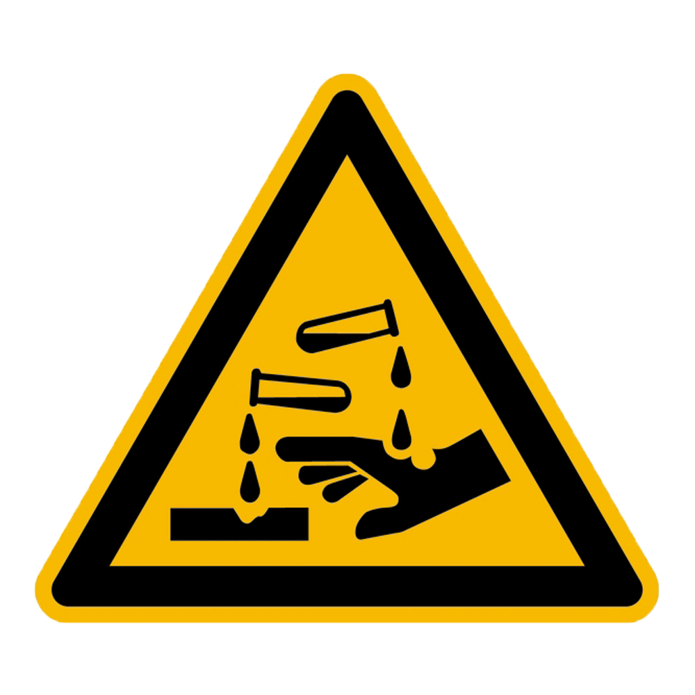 Warnzeichen "Warnung vor tzenden Stoffen" DIN EN ISO 7010-W023