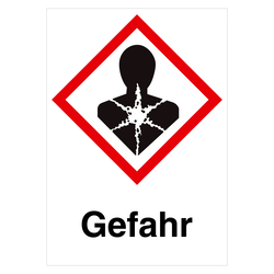 GHS-Symbol GHS08 Gesundheitsgefahr - Gefahr 105 x 148 mm 10er Pack