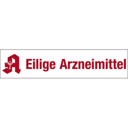 Magnetschild "Eilige Arzneimittel"