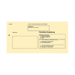 Zustellungsumschlag innen ohne Fenster in verschiedenen Abpackungen
