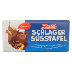 24er Sparpack Zetti Schlagersüsstafel Schokolade  (24 x 100 g)