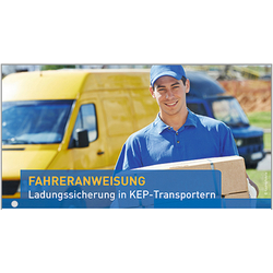 10er Pack Fahreranweisungen Ladungssicherung in KEP-Transportern