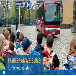 10er Pack Fahreranweisungen für Schulbusfahrer