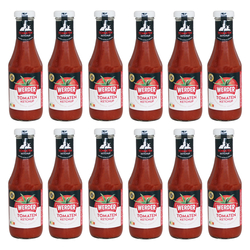 12er Pack Werder Tomaten Ketchup (12 x 450 ml)