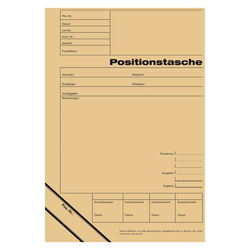 Positionstasche 100er Pack