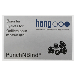 100er Pack Ösen für Loch- und Ösgerät - PunchNBind - "Hang"