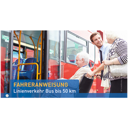 10er Pack Fahreranweisung Linienverkehr Bus Verhalten, Fahrgastrechte und -pflichten