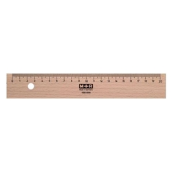 Standardgraph Holzlineal, 20 cm