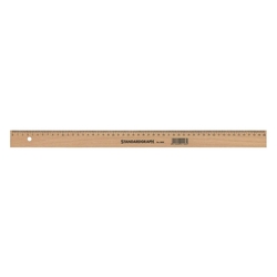 Standardgraph Holzlineal, 50 cm