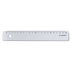 Q-Connect Lineale Standard im Etui, 20 cm