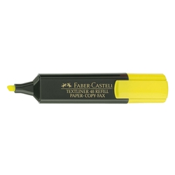 Faber-Castell Textmarker 48 REFILL nachfüllbar, gelb, Einzelstift