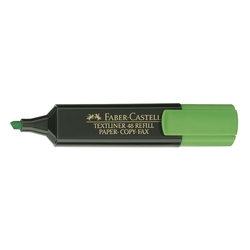 Faber-Castell Textmarker 48 REFILL nachfüllbar, grün, Einzelstift