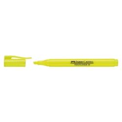 Faber-Castell Textmarker 38 Stiftform - gelb