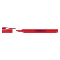 Faber-Castell Textmarker 38 Stiftform - rot