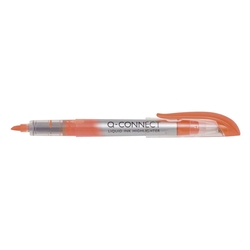 Q-Connect Textmarker Liquid Ink, ca. 1 - 4 mm, orange