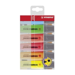 Stabilo® Textmarker BOSS® ORIGINAL - Etui, 6 Farben