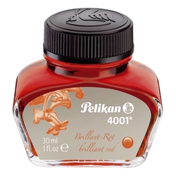 Pelikan Tinte 4001® - 30 ml Glas, brillant-rot