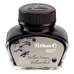 Pelikan Tinte 4001® - 30 ml Glas, brillant-schwarz