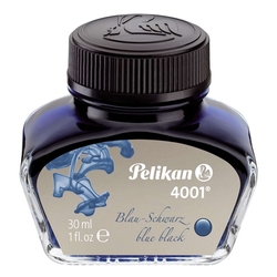 Pelikan Tinte 4001® - 30 ml Glas, blau-schwarz