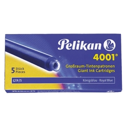 Pelikan Tintenpatrone 4001® GTP/5 - türkis, 5 Patronen