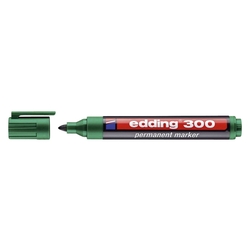 Edding 300 Permanentmarker - nachfüllbar, 1,5 - 3 mm, grün