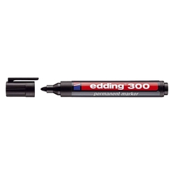 Edding 300 Permanentmarker - nachfüllbar, 1,5 - 3 mm, schwarz