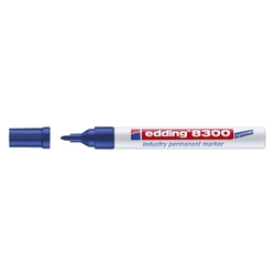 Edding 8300 Permanentmarker industry -  1,5 - 3 mm, blau