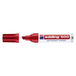 Edding 500 Permanentmarker - nachfüllbar, 2 - 7 mm, rot