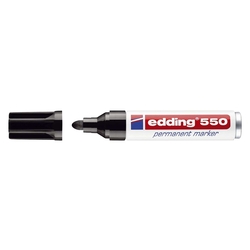 Edding 550 Permanentmarker - nachfüllbar, 3 - 4 mm, schwarz