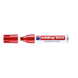 Edding 800 Permanentmarker - nachfüllbar, 4 - 12 mm, rot