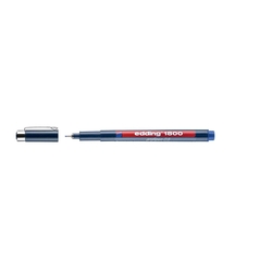 Edding 1800 Faserzeichner profipen - 0,5 mm, blau