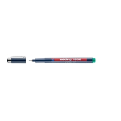 Edding 1800 Faserzeichner profipen - 0,5 mm, grün