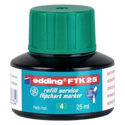 Edding FTK 25 - Nachfülltusche, 25 ml, grün