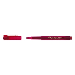 Faber-Castell Fineliner BROADPEN 1554 - 0,8 mm, rot