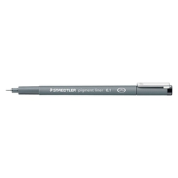 Staedtler® Feinschreiber pigment liner - 0,1 mm, schwarz