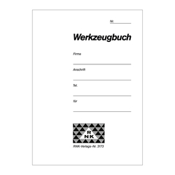 RNK Verlag Werkzeugbuch, 16 Seiten, DIN A6