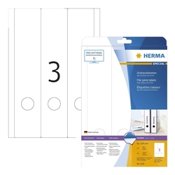 Herma 5135 Ordneretiketten A4 weiß 61x297 mm Papier matt blickdicht 75 St.