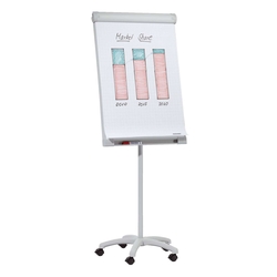 Franken Flipchart Mobil, 55 cm Durchmesser, 9,8 kg, 67 x 95 cm