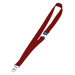 Durable Textilband 20 mm mit Sicherheitsverschluss, 44 cm, rot