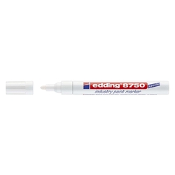 Edding 8750 Lackmarker industry paint marker, 2-4 mm, weiß