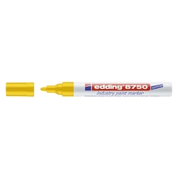 Edding 8750 Lackmarker industry paint marker, 2-4 mm, gelb