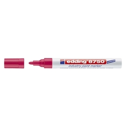 Edding 8750 Lackmarker industry paint marker, 2-4 mm, rot