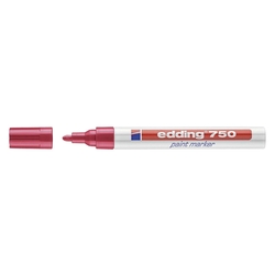 Edding 750 Glanzlack-Marker creative - 2 - 4 mm, rot