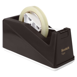 Scotch® Tischabroller C10 - Klebefilm bis Bandgröße 66 m x 25 mm, schwarz