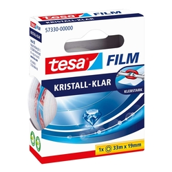 Tesa® Klebefilm kristall-klar - Bandgröße (L x B): 33 m x 19 mm