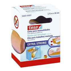 Tesa® Bastelband, Träger: PVC/Acrylatklebmasse, beidseitig klebend, 2,75 m