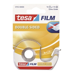 Tesa® tesafilm®  doppelseitig klebend, beidseitig Bandgröße (L x B): 7,5 m x 12 mm