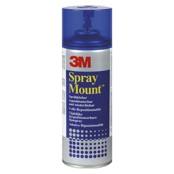 3M Sprühkleber Spray Mount(TM), wieder ablösbar, transparenter Auftrag, 400 ml