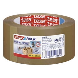 Tesa® Verpackungsklebeband tesapack® Ultra Strong, PVC, 66 m x 50 mm, braun