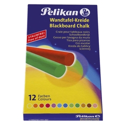 Pelikan Wandtafelkreide 745/12, farbig sortiert